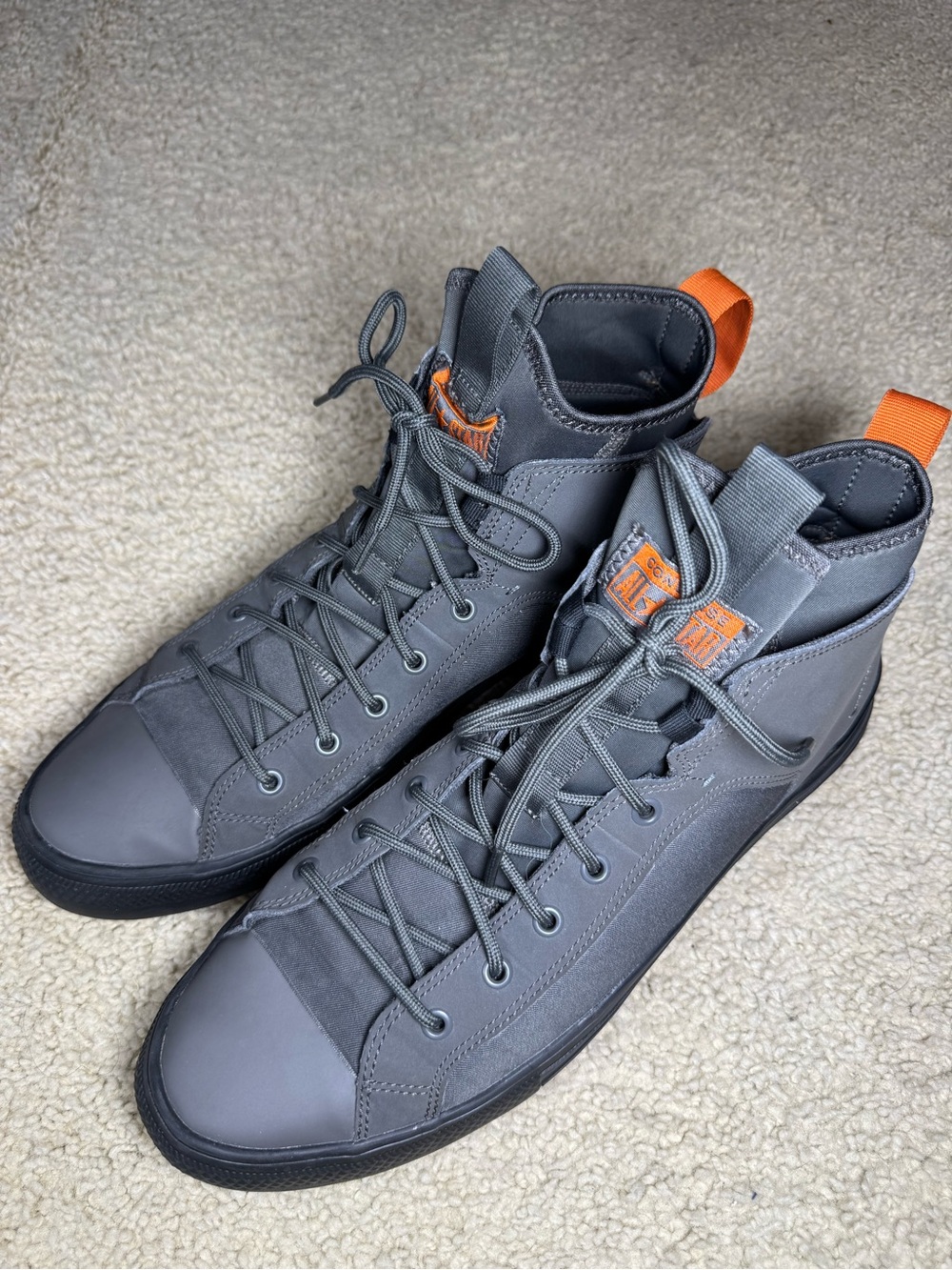Converse Chuck Taylor All-Star Ultra Lightweight Grey/Orange, Men's 12Women's 14